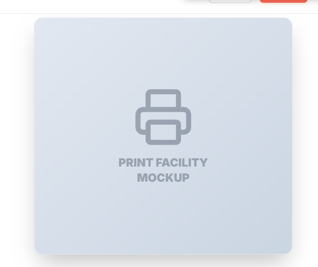 High-Quality Printing Facility